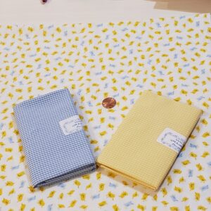 Yellow and Blue Chicks Flannel