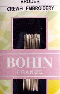 Bohin Needles - Embroidery Size 10