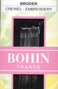 Bohin Needles - Embroidery Size 7