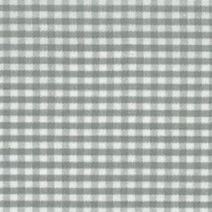 Grey Gingham - 1/16" Fat Quarter