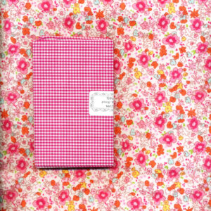 Summer Meadow Flannel-Accent - Raspberry 1/16" Gingham Fat Quarter