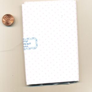 Summer Meadow Flannel-Accent - White with Pink Pindots Gingham Fat Quarter