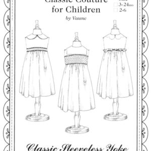 Sleeveless Yoke Dress from Classic Couture for Children 2_6