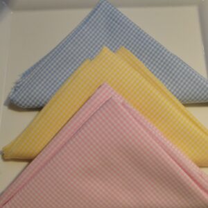 Gingham FAT Fat Quarters - Baby