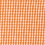 Orange Gingham - 1/16"