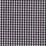 Black Gingham - 1/16"